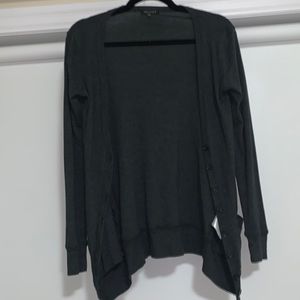 Aritzia dark grey cardigan